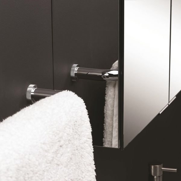 Crosswater Image 500 x 750 LED Illuminated Single Door Bathroom Cabinet #2