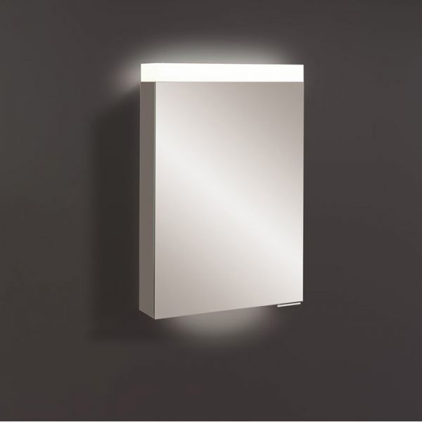 Crosswater Image 500 x 750 LED Illuminated Single Door Bathroom Cabinet #5