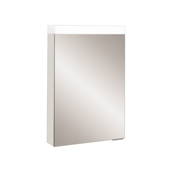 Crosswater Image 500 x 750 LED Illuminated Single Door Bathroom Cabinet