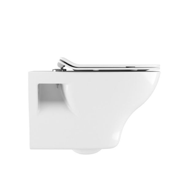Crosswater Kai Wall Hung Toilet with Seat