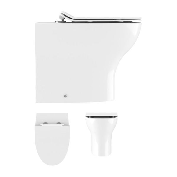 Crosswater Kai Back to Wall Toilet with Seat