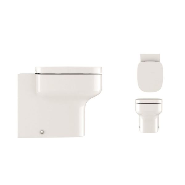 Crosswater Kai S Back to Wall Toilet with Seat