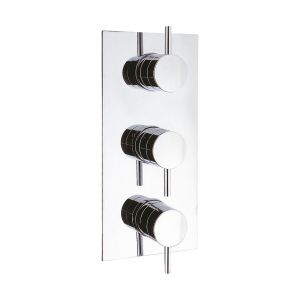 Crosswater Fusion Two Outlet Thermostatic Shower Valve with 2 Way Diverter