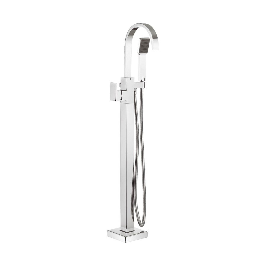 Crosswater Planet Chrome Floor Standing Bath Shower Mixer Tap