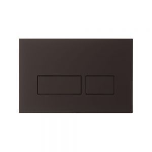 Crosswater MPRO Matt Black Dual Flush Plate