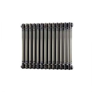 Riviera Trade 500 x 592 Raw Metal Horizontal 2 Column Radiator