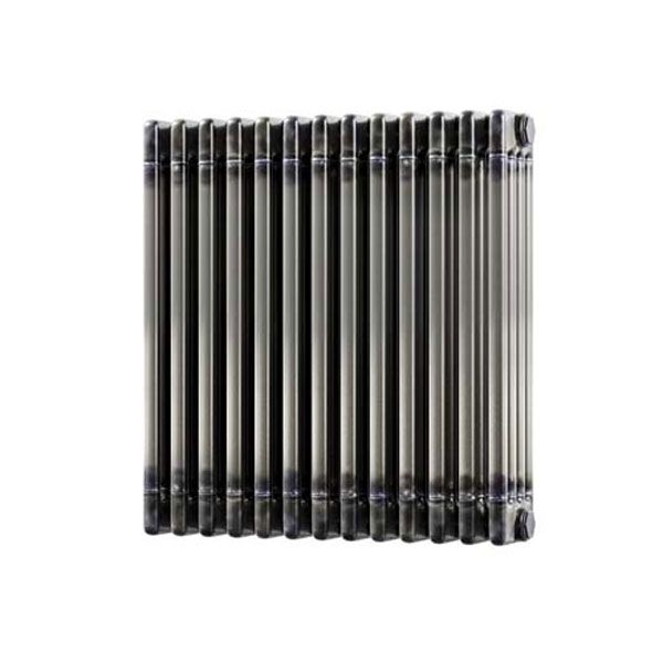 Riviera Trade 600 x 592 Raw Metal Horizontal 4 Column Radiator