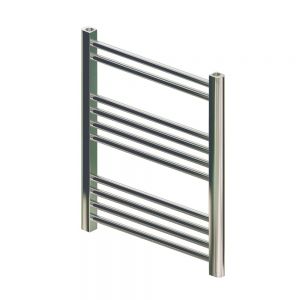 Eastbrook Wendover 600 x 600 Straight Chrome Towel Rail