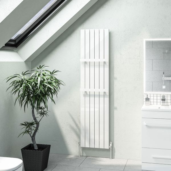 Eastbrook Addington 1800 x 292 Type 10 Gloss White Designer Radiator