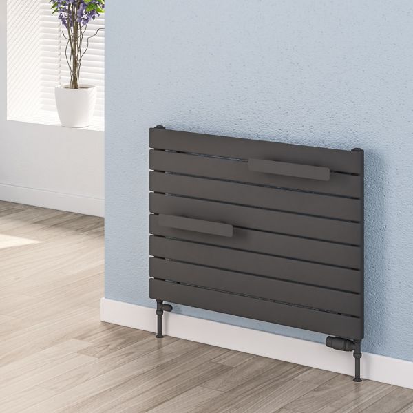 Eastbrook Addington 600 x 662 Type 10 Matt Anthracite Designer Radiator