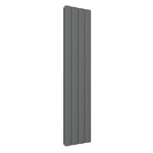 Eastbrook Guardia 1800 x 470 Vertical Matt Anthracite Designer Radiator