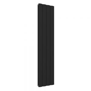 Eastbrook Guardia 1800 x 565 Vertical Matt Black Designer Radiator