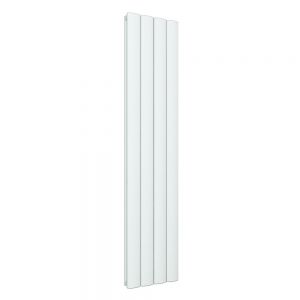 Eastbrook Guardia 1800 x 565 Vertical Matt White Designer Radiator