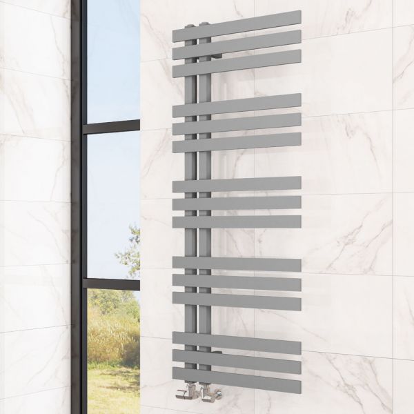 Eastbrook Hurley 1800 x 600 Matt Grey Designer Towel Rail