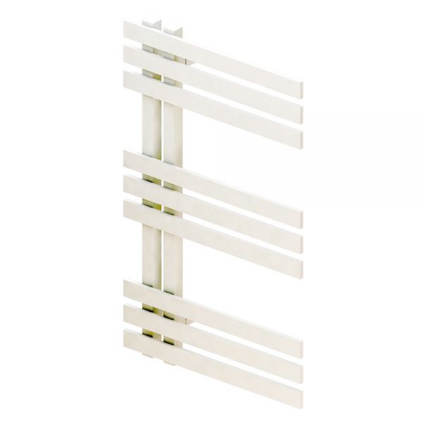 Eastbrook Hurley 800 x 600 Matt White Designer Towel Rail