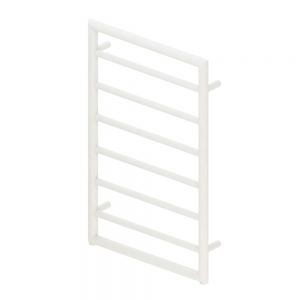 Eastbrook Kenilworth 800 x 500 Matt White Designer Towel Rail