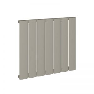 Eastbrook Malmesbury 600 x 375 Horizontal Matt Cappuccino Designer Aluminium Radiator