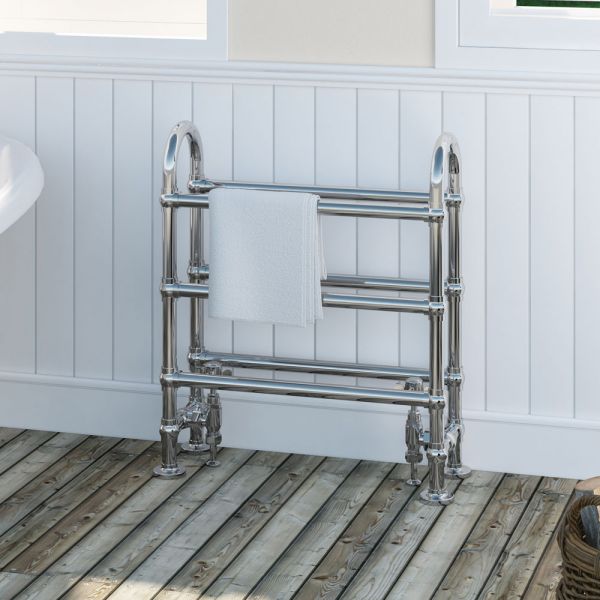 Eastbrook Painswick 778 x 686 Chrome Traditional Towel Radiator #2