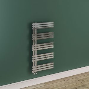 Eastbrook Rizano 1000 x 600 Polished Stainless Steel Designer Radiator