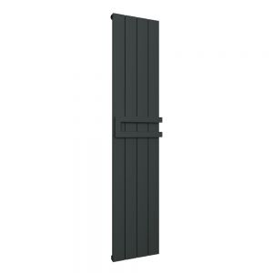 Eastbrook Rosano 1800 x 565 Vertical Matt Anthracite Designer Radiator