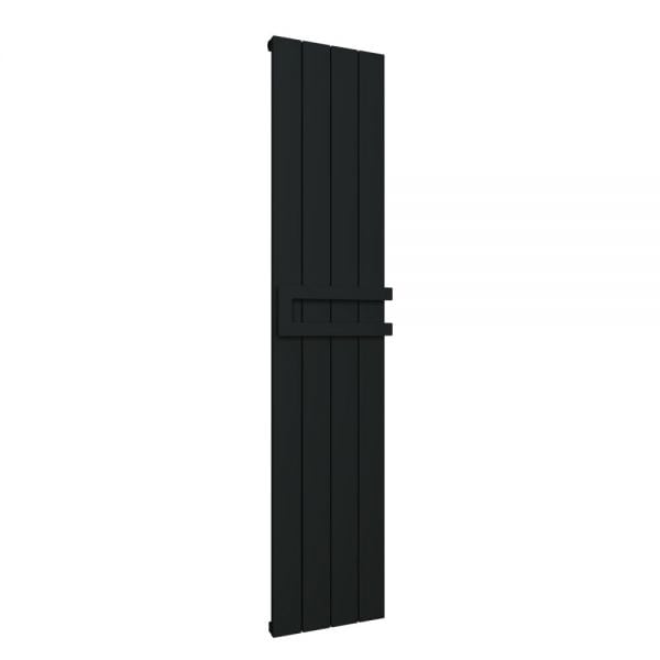 Eastbrook Rosano 1800 x 375 Vertical Matt Black Designer Radiator