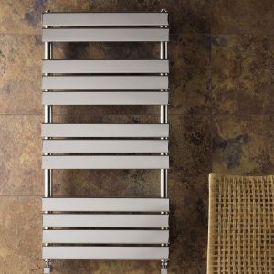 Eastbrook Staverton 600 x 1200 Straight Tube on Tube Chrome Towel Rail