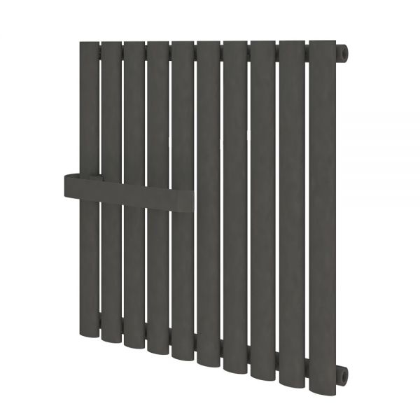 Eastbrook Tunstall 600 x 825 Horizontal Matt Anthracite Designer Radiator