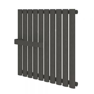 Eastbrook Tunstall 600 x 1002 Horizontal Matt Anthracite Designer Radiator