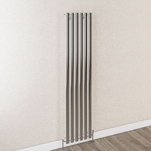 Eastbrook Tunstall 1800 x 630 Vertical MATT BLACK Designer Radiator