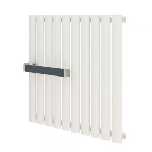 Eastbrook Tunstall 600 x 589 Horizontal Matt White Designer Radiator