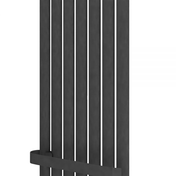 Eastbrook Tunstall 1800 x 280 Matt Anthracite Designer Radiator #2