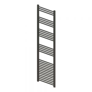 Eastbrook Wendover 1800 x 500 Straight Anthracite Towel Rail