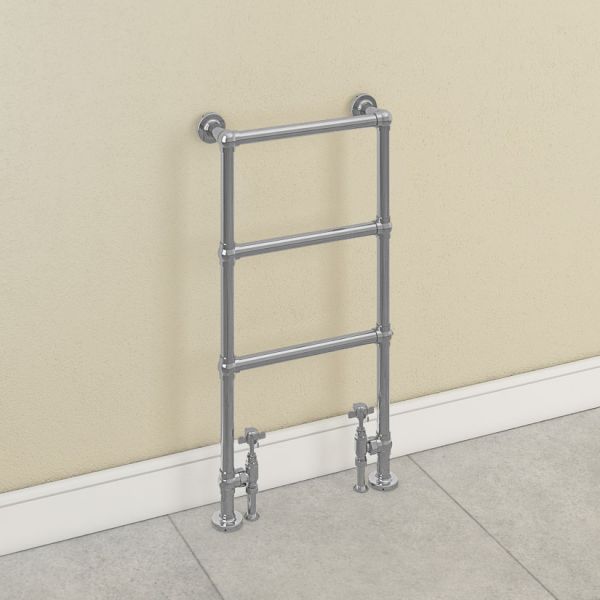 Eastbrook Windrush 1550 x 500 Chrome Traditional Towel Radiator