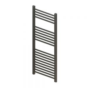 Eastbrook Wingrave 1200 x 600 Straight Anthracite Towel Rail