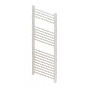 Eastbrook Wingrave 1200 x 500 Straight Matt White Towel Rail