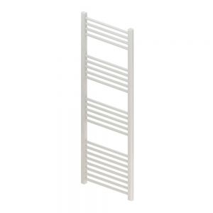 Eastbrook Wingrave 1400 x 400 Straight Gloss White Towel Rail