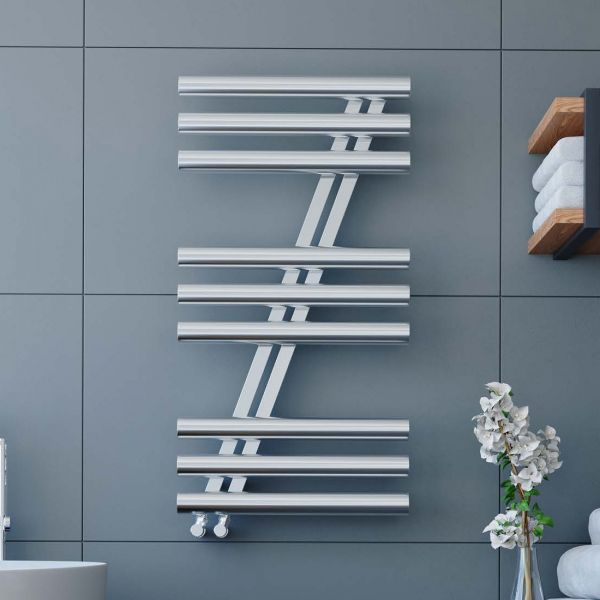 Apollo Garda Z Polished Stainless Steel Towel Warmer 953 x 500mm