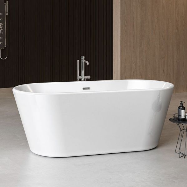 Charlotte Edwards Grosvenor White 1650 Freestanding Bath #2