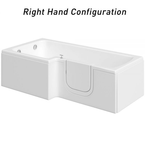 Mantaleda Highgrove 1700 Walk In Shower Bath #2