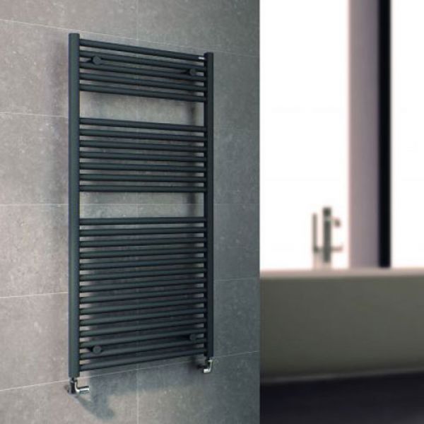 Tissino Hugo Towel Radiator 1212 x 500 Anthracite #2