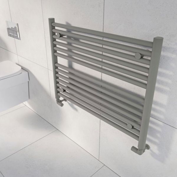 Tissino Hugo Towel Radiator 1652 x 500 Lusso Grey #2
