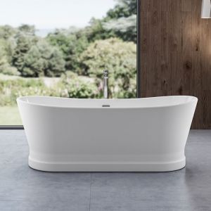 Charlotte Edwards Jupiter Gloss White 1700 Freestanding Bath