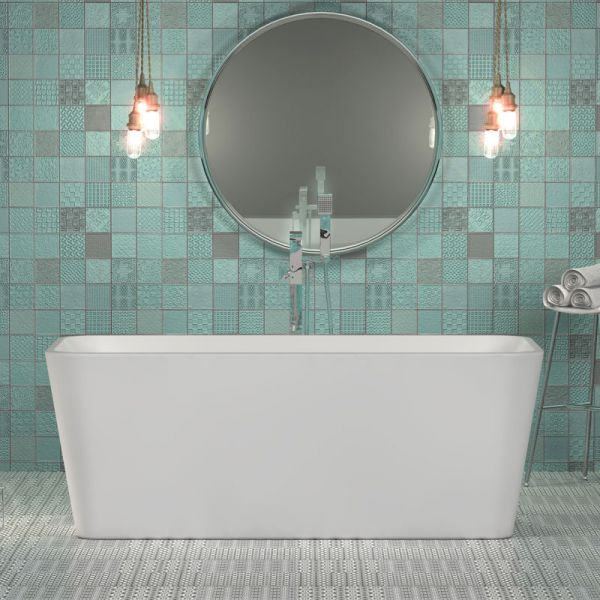 Charlotte Edwards Leda Gloss White 1500 Freestanding Bath #2