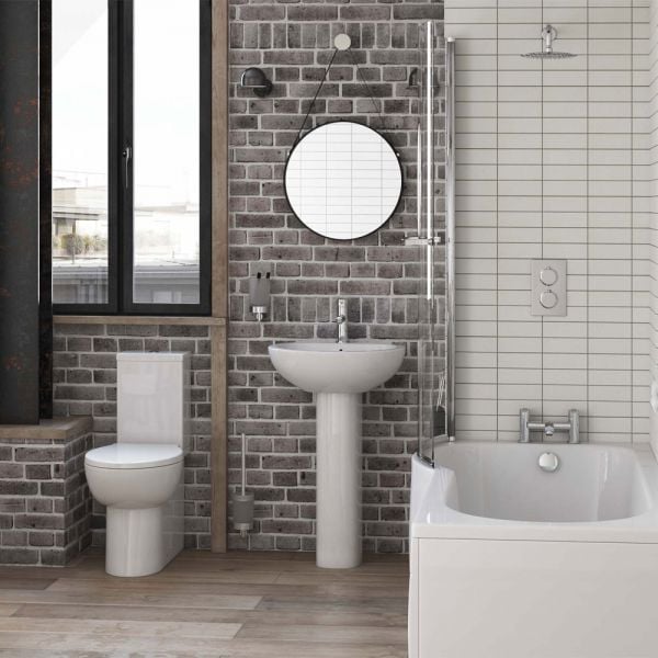 Moods Mimosa 4 Piece WC and Basin Bathroom Suite