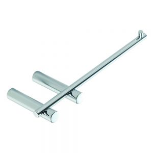 Moods Chrome Wall Mounted Toilet Roll Holder