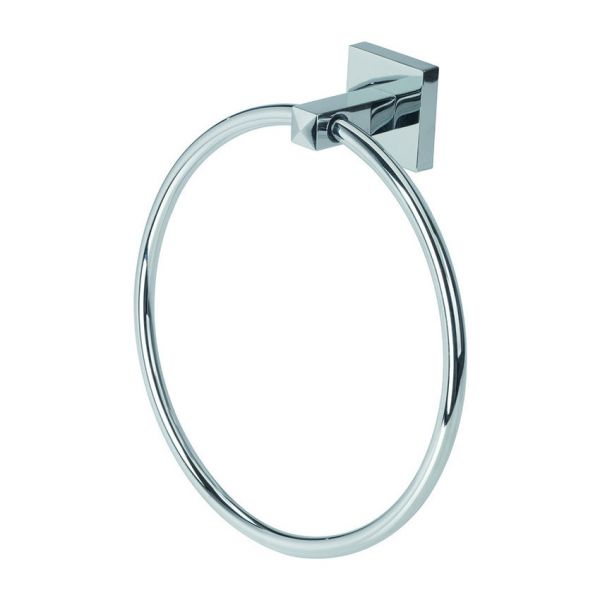 Moods Chrome Towel Ring