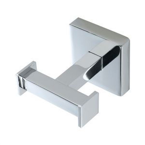 Moods Chrome Double Robe Hook