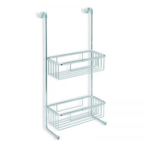 Moods Over Bath Screen Double Shower Basket