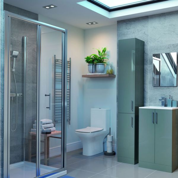 Moods Reflex Tide 700 Framed Bifold Shower Door #3