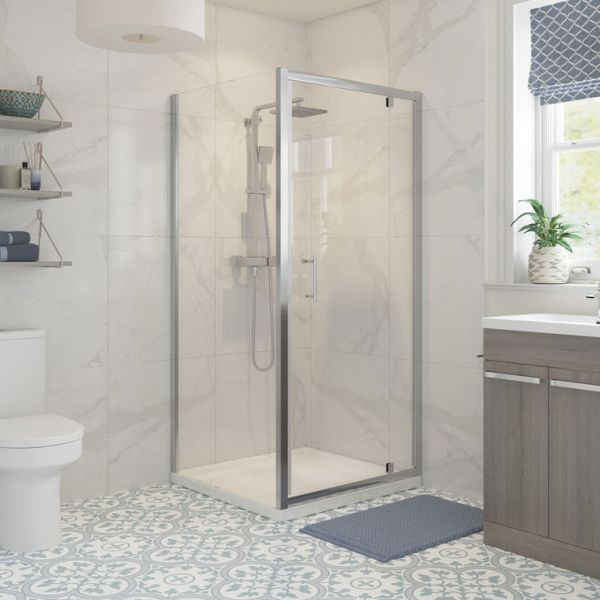 Moods Reflex Tide 900 Framed Pivot Shower Door #2